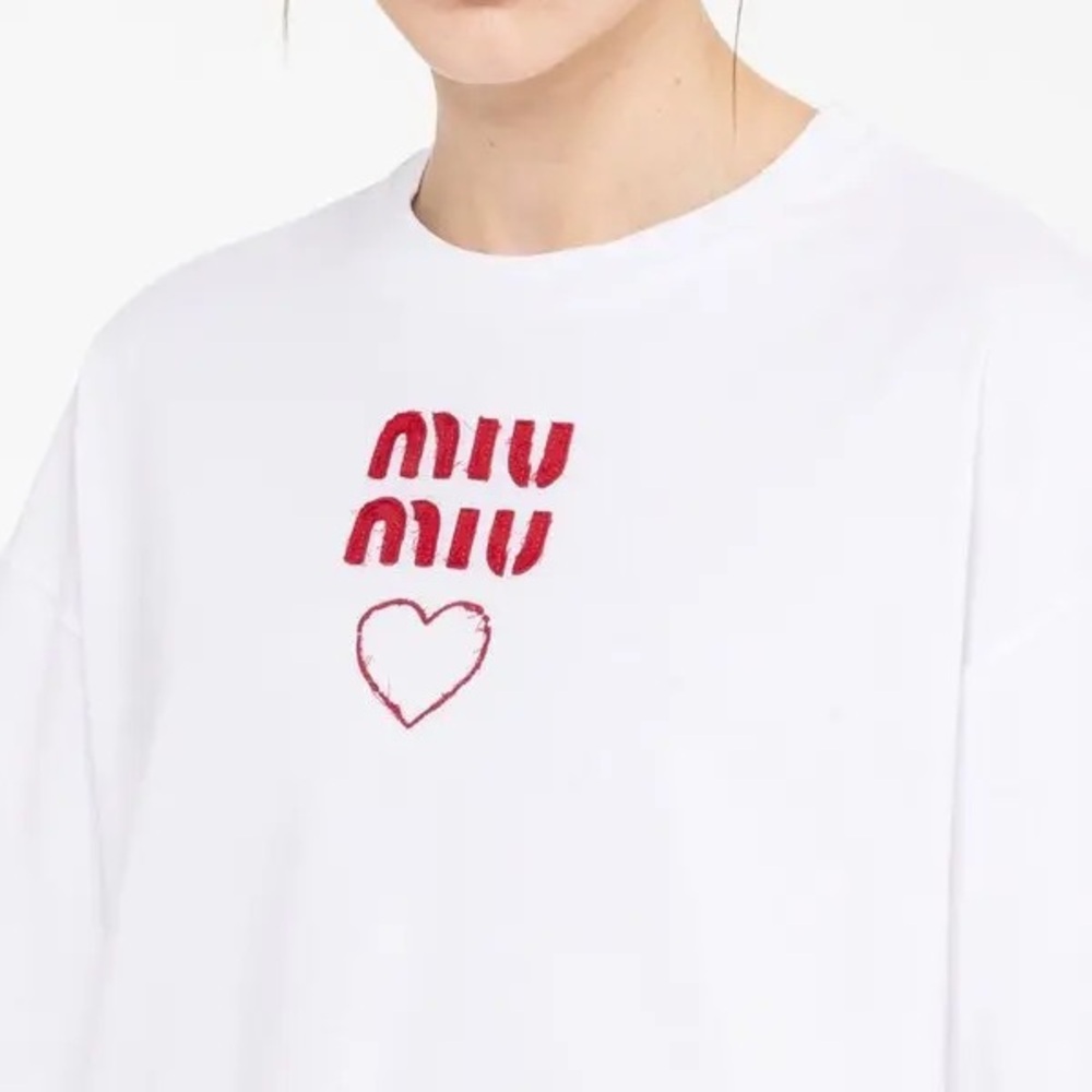 Miu Miu Long Sleeve Tee